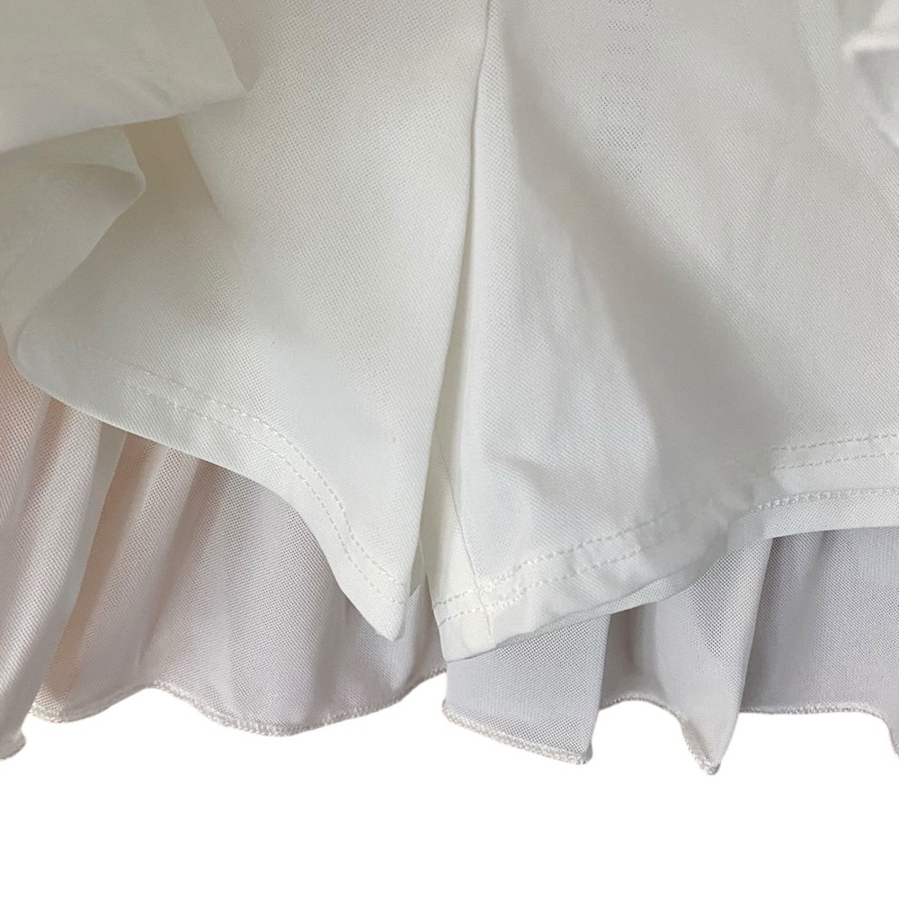 Out From Under Cammy Ruffle Trim Micro Skort NWT XL Cloud Dancer - Picture 5 of 5